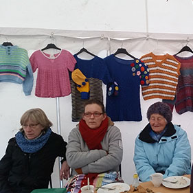 Strickerinnen Weihnachtsmarkt 2